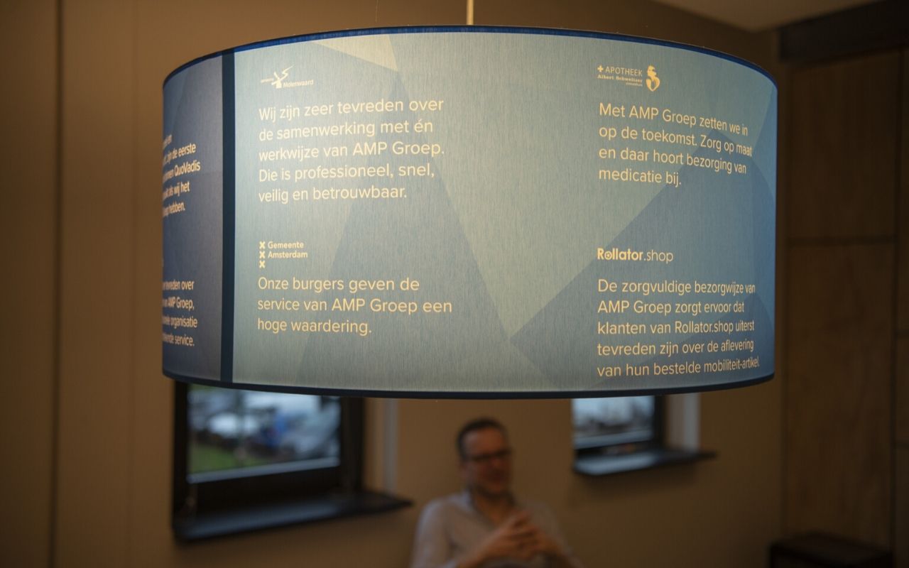 optimale klantbeleving bij AMP