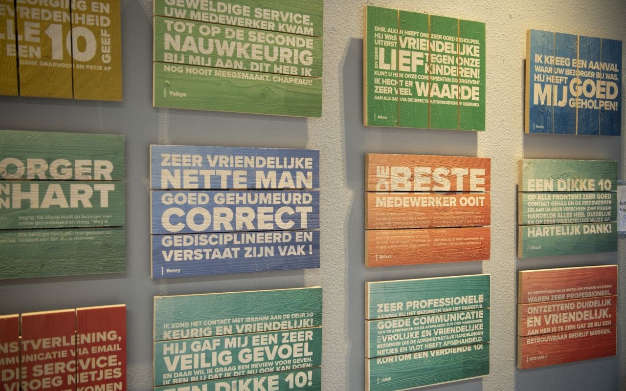 optimale klantbeleving bij AMP