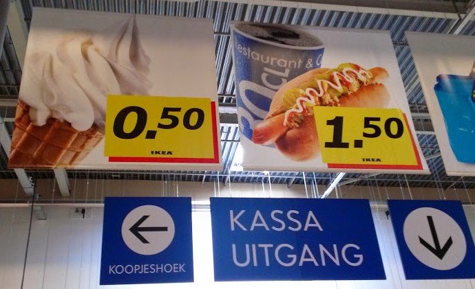 Peak-end rule IKEA ijsje