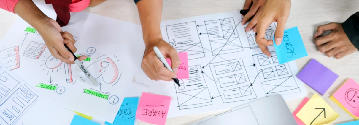samenwerken in een design sprint