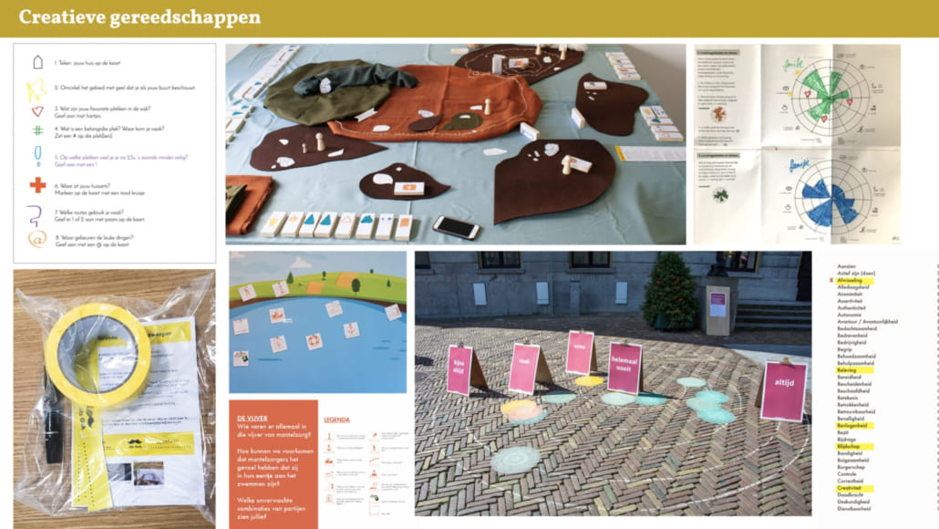 social design creatieve hulpmiddelen