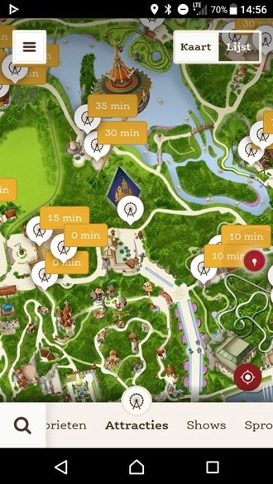 klantbelofte wachtrij efteling