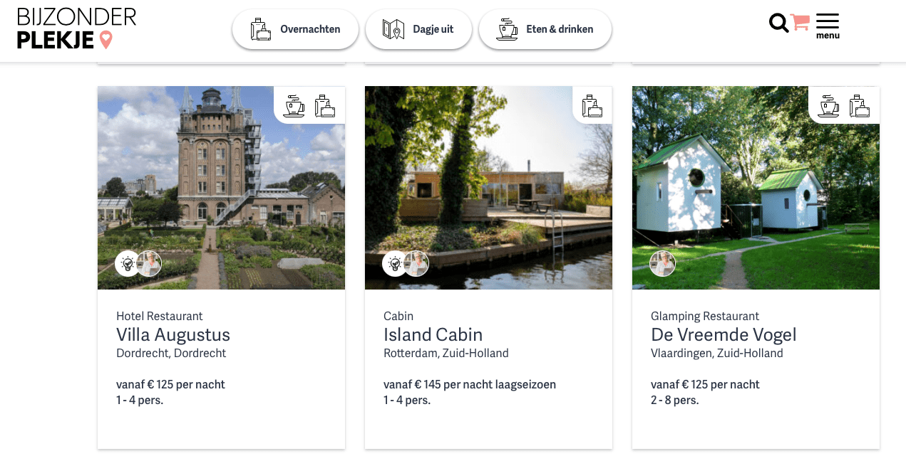 klantbehoefte om te ontspannen