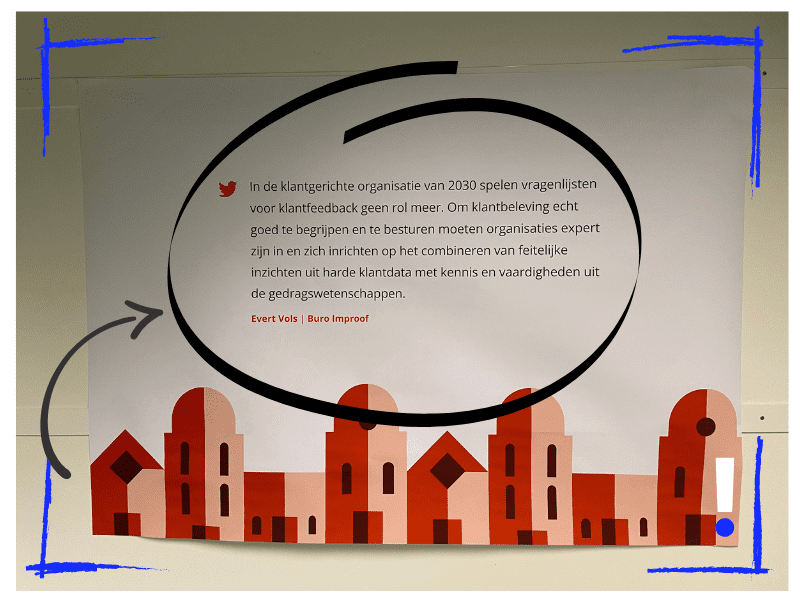 Onze tweet, scherp ingestoken!