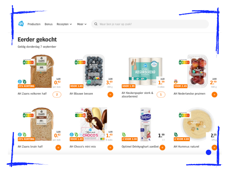 Personalisatie Albert Heijn